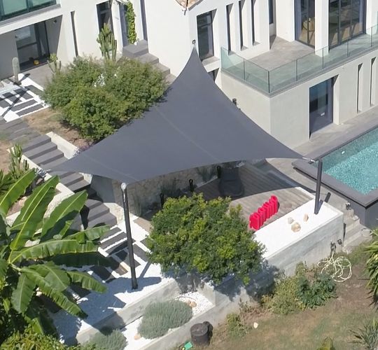 voile d'ombrage sur mesure france