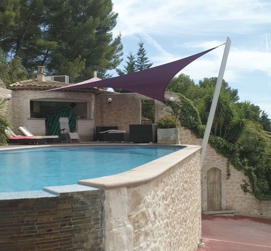 voile d'ombrage sur mesure france