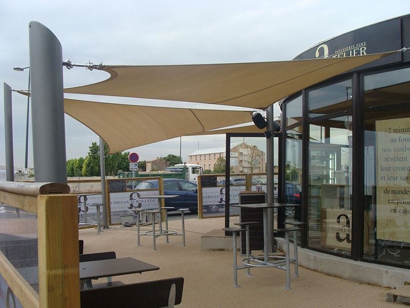 voile d'ombrage terrasse