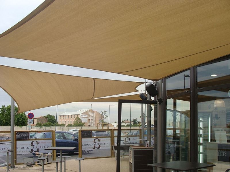 voile d'ombrage terrasse