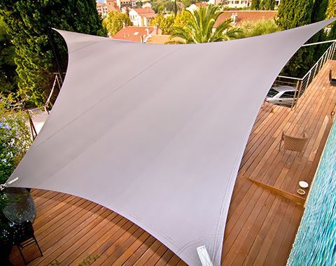 voile d'ombrage extérieur