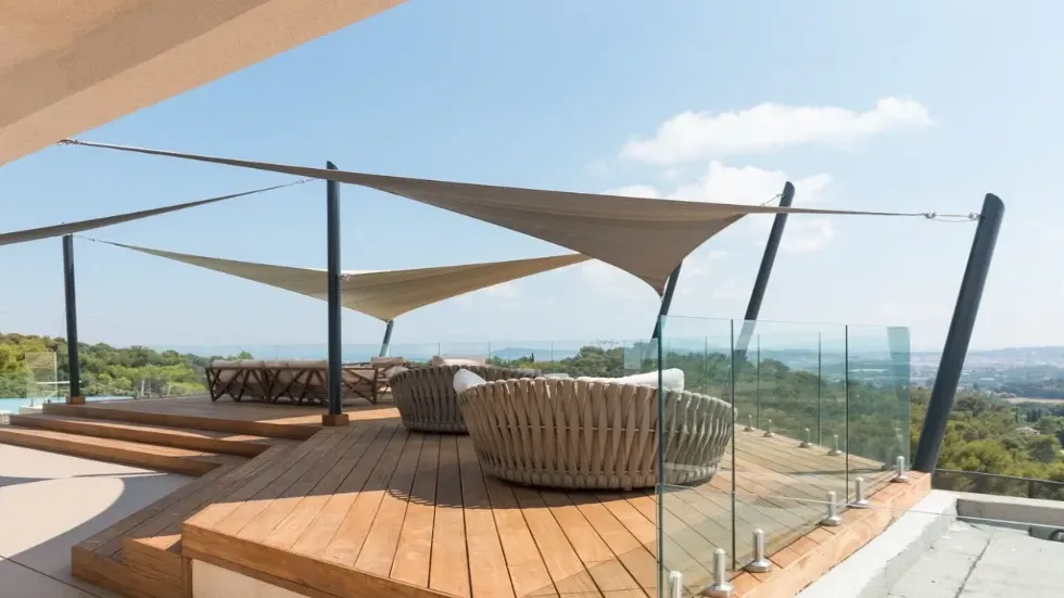 Réalisation voile d’ombrage terrasse